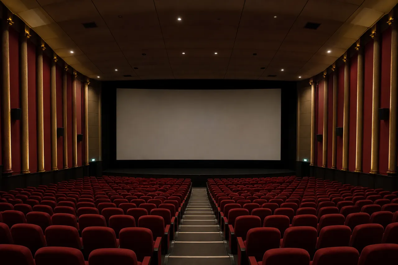 سالن نمایش بزرگ سینما آفریقا مشهد