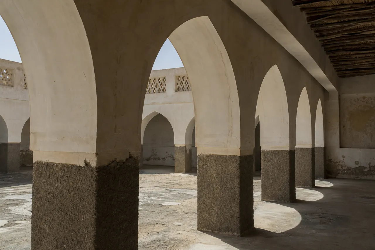 طاقها و جزئیات معماری مسجد شیخ سعدون بوشهر