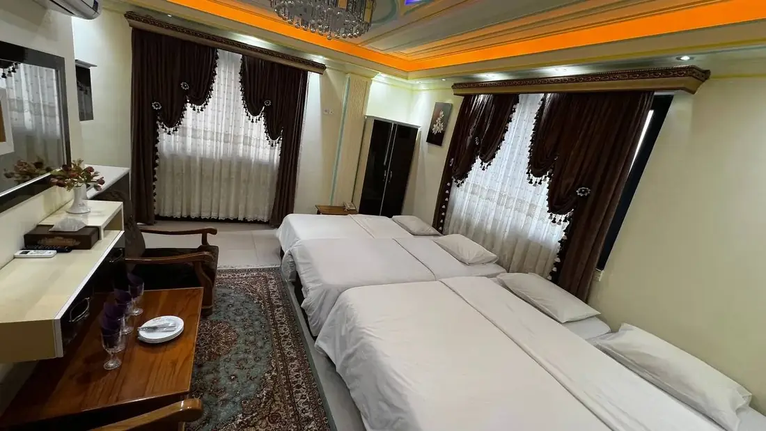 اتاق دو تخته دبل — هتل دهدار لاهیجان