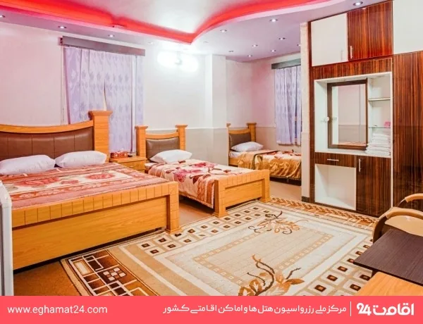 اتاق سه تخته — هتل آرمان