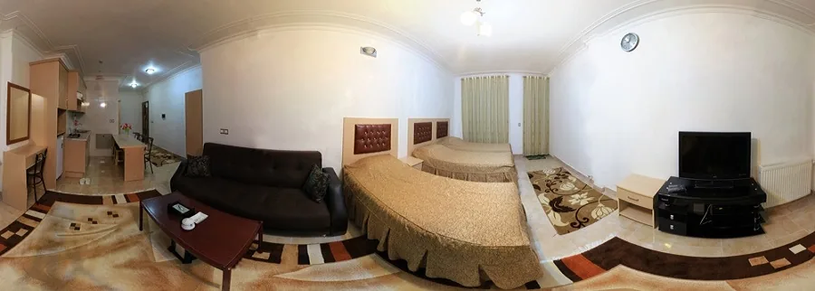 آپارتمان یکخواب چهارتخته — هتل آپارتمان قهوه سوئی سرعین