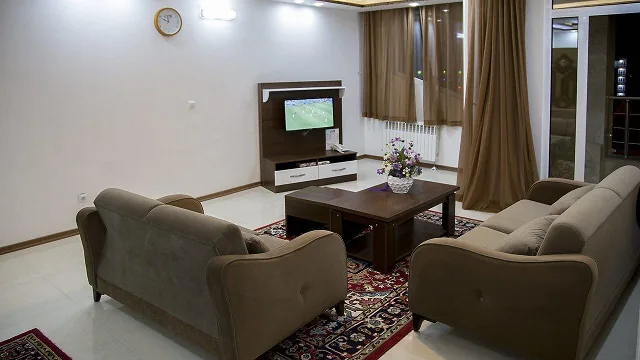 سوئیت دو خوابه چهار نفره (بدون جکوزی) — هتل کوروش سرعین