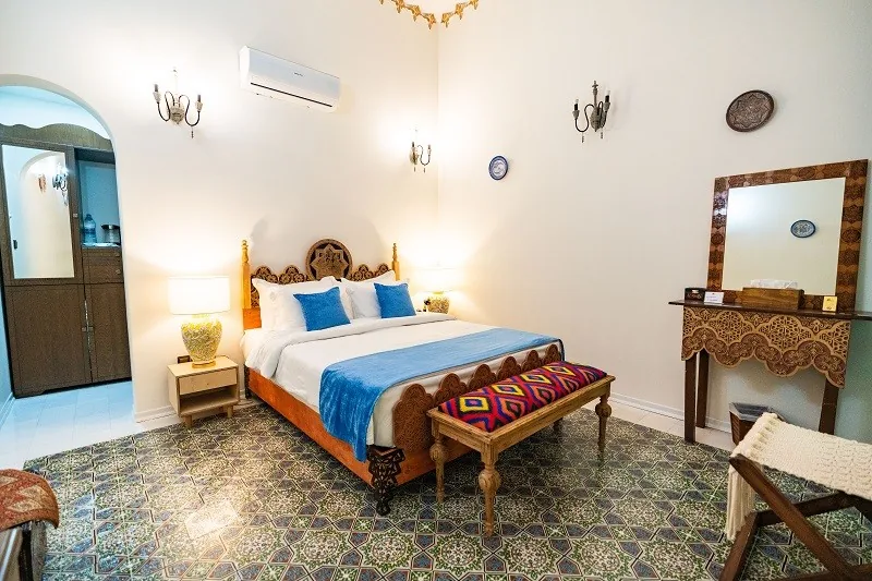 اتاق دو تخته ساسانی — هتل بوتیک زنجان
