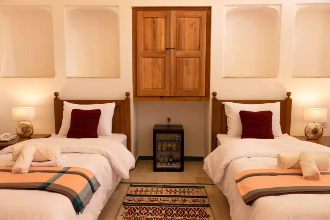 اتاق یک تخته — هتل بوتیک سنتی کتروا یزد